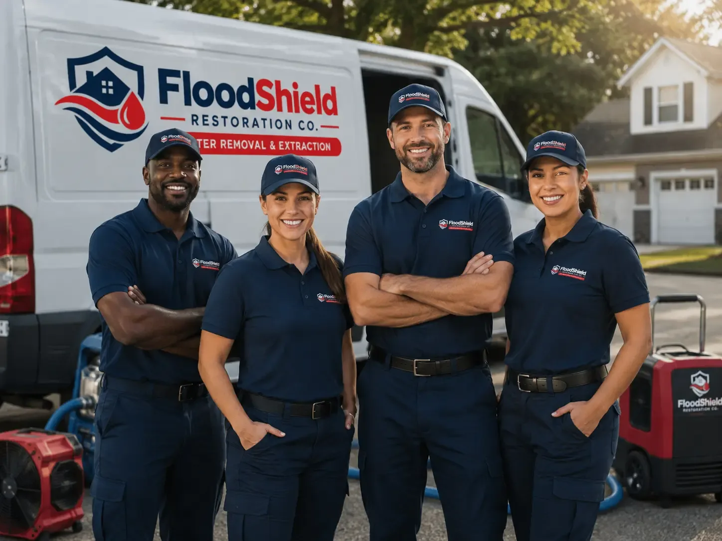 Flood Damage Restoration company in Osage, WV